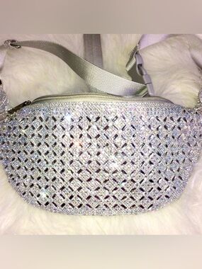 Rhinestone Formal Fanny Pack NWOT